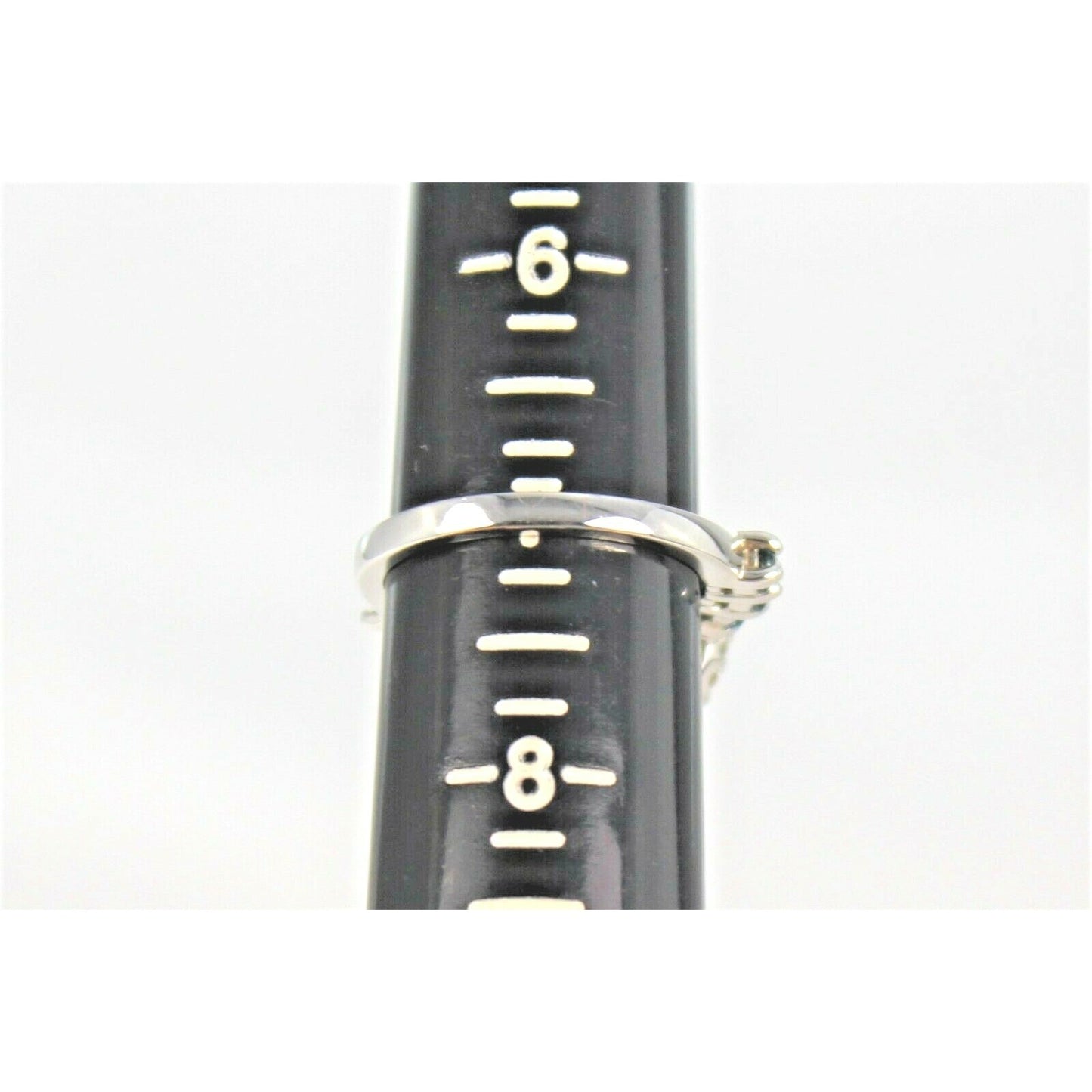 Topaz & Cubic Zirconia Cocktail Ring  .925 Sterling Silver 4.9g Size 7