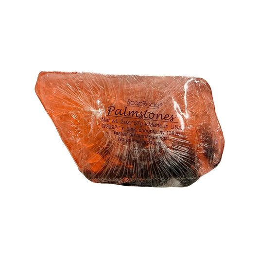SoapRocks Fire Geode Palmstones 2oz Natural Soap Bar Vegan-Friendly