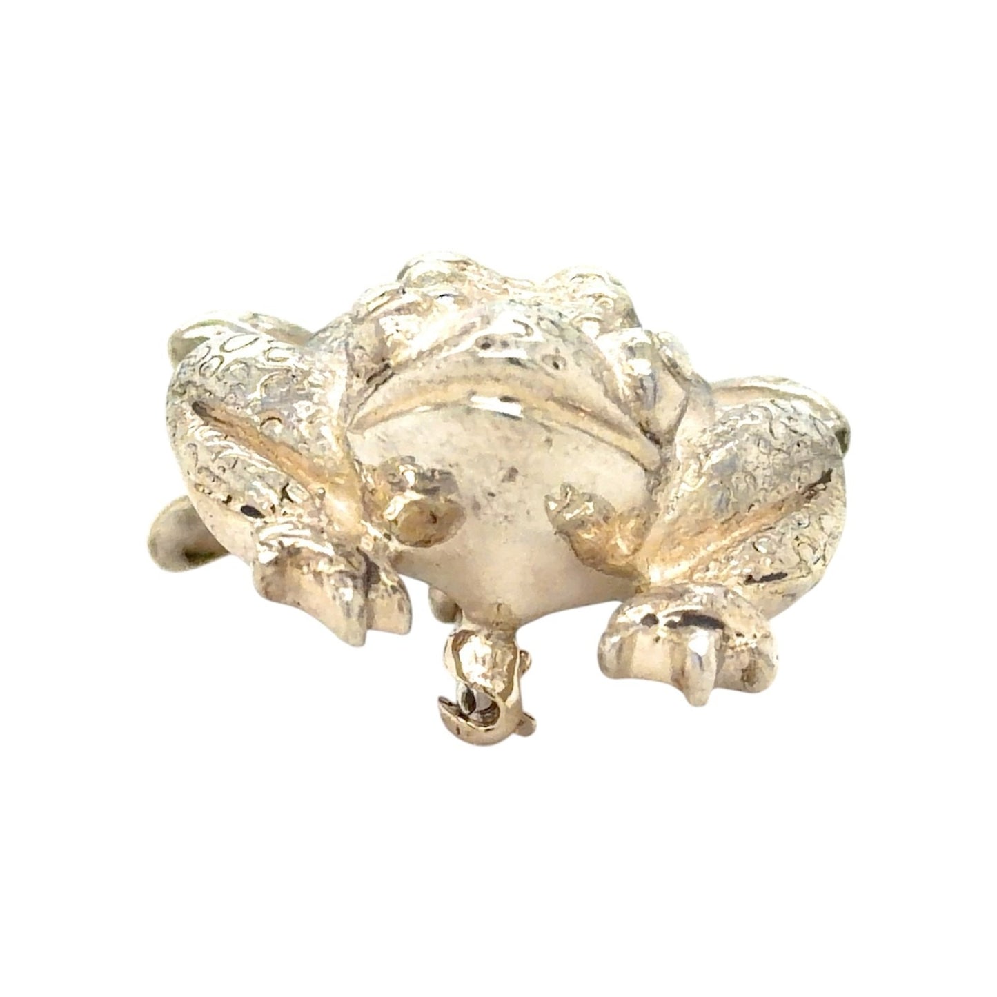 Tiffany & Co Vintage Sterling Silver Toad Frog Brooch Pin 12.1g