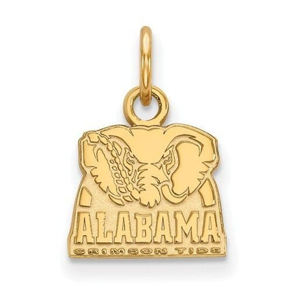 10K Yellow Gold Alabama Crimson Tide XS Pendant