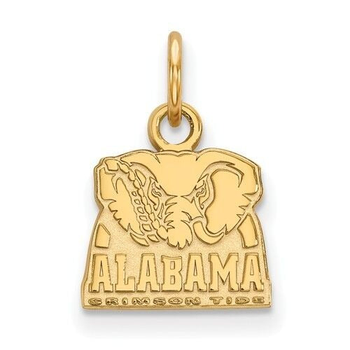 10K Yellow Gold Alabama Crimson Tide XS Pendant
