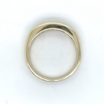 1/4ctw Diamond Band Ring 10k Yellow Gold 6.3g Size 10.5
