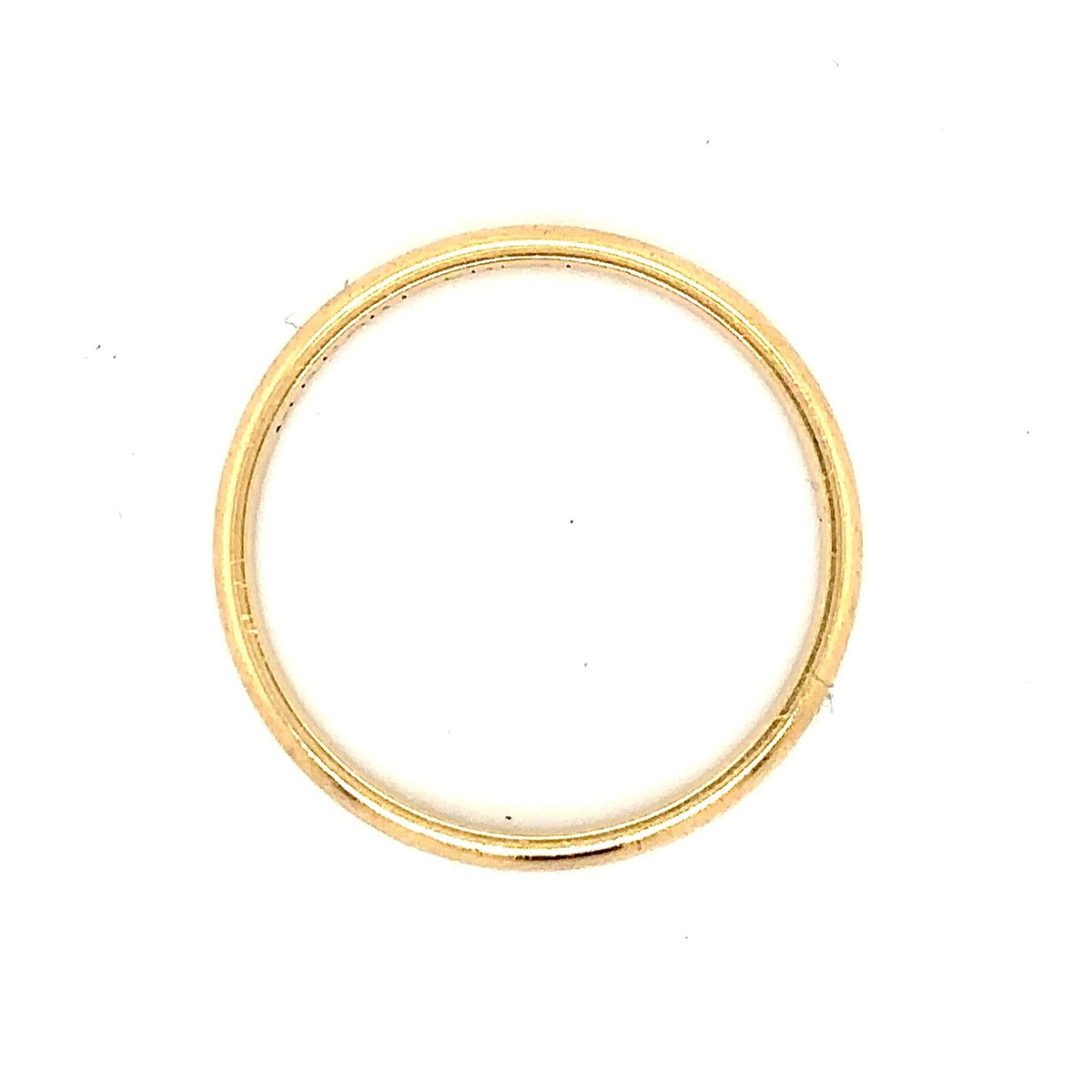 2.7mm Wedding Band Ring 14k Yellow Gold 3.0g Size 7.25