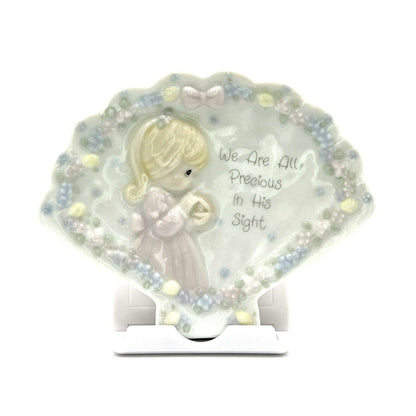 Precious Moments Porcelain Plate We Are All Precious In His Sight