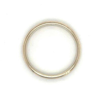 3mm Wedding Band Ring 14K Yellow Gold 3.5g Size 9.5