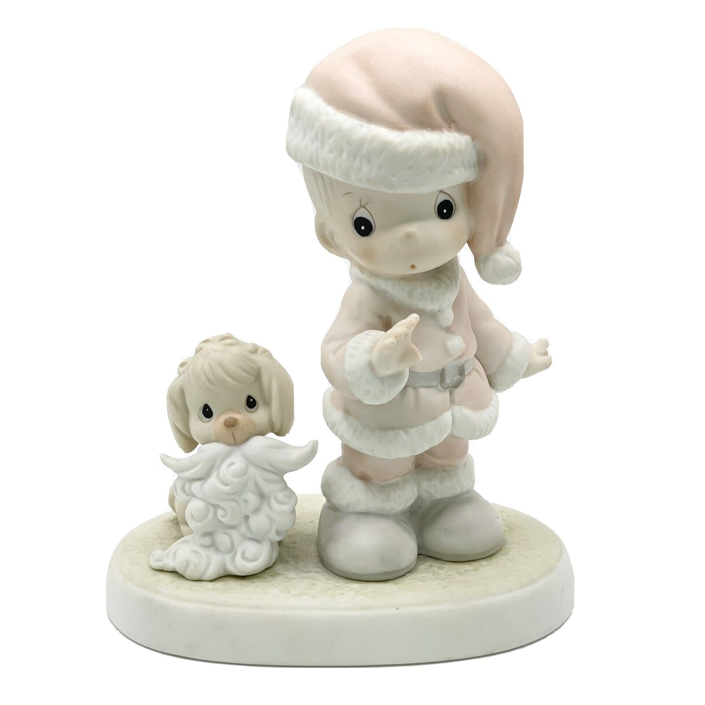 Precious Moments 1992 Wishing You A Ho Ho Ho Figurine 527629