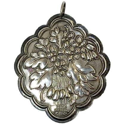 Towle Sterling 1984 Flower Ornament