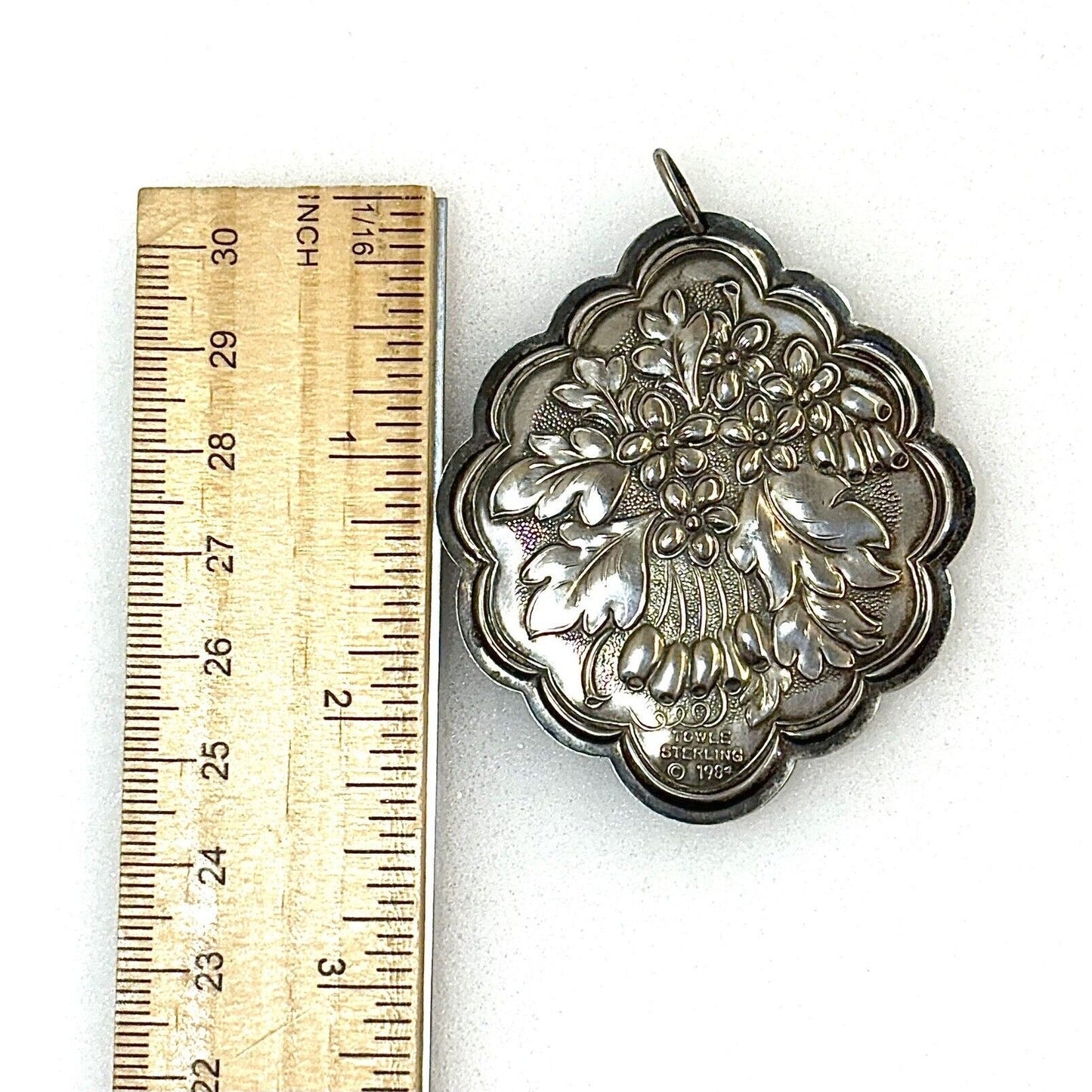 Towle Sterling 1984 Flower Ornament