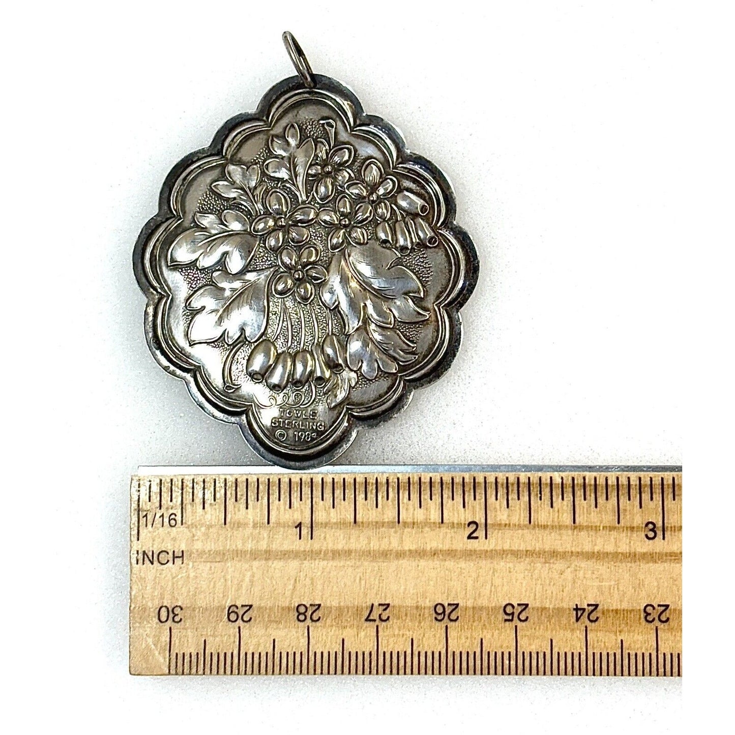 Towle Sterling 1984 Flower Ornament
