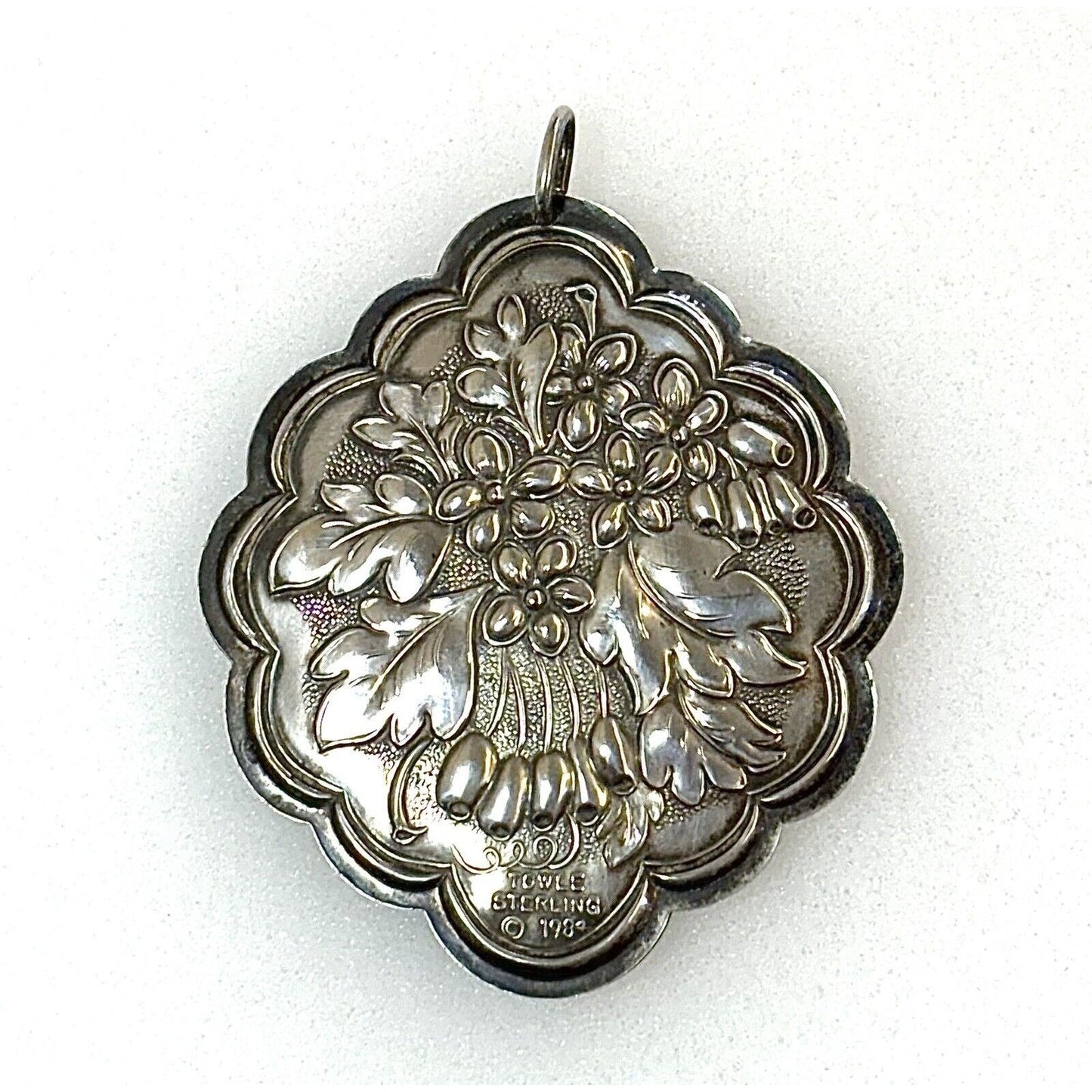 Towle Sterling 1984 Flower Ornament
