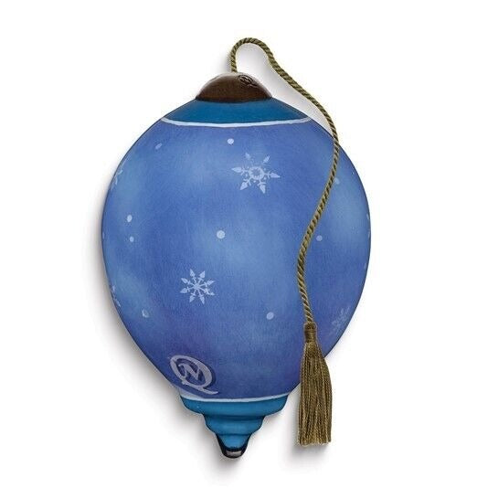 Ne'Qwa Art Star Light, Star Bright by Sarah Summers Hand-painted Glass Ornament
