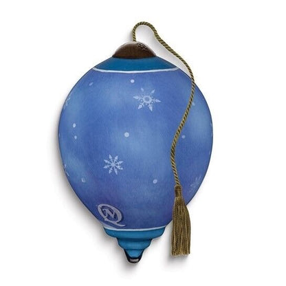 Ne'Qwa Art Star Light, Star Bright by Sarah Summers Hand-painted Glass Ornament