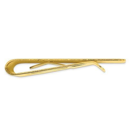 Gold-Plated Kelly Waters Money Clip With Sleek Design For Bills & Cards