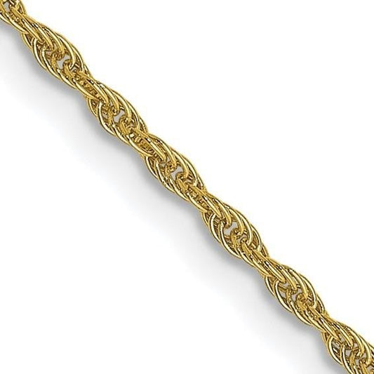 Leslie's 1.2 mm Loose Rope 24in Chain Solid 10K Yellow Gold