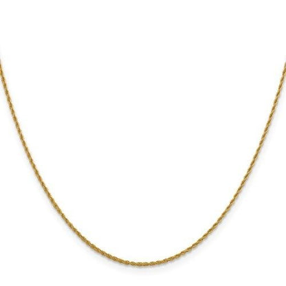 Leslie's 1.2 mm Loose Rope 24in Chain Solid 10K Yellow Gold