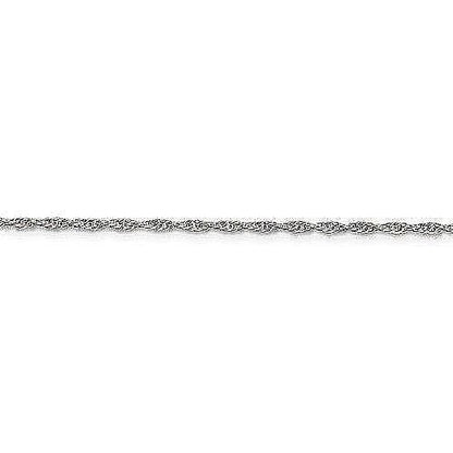 Sterling Silver 16" Rope Chain Necklace Lobster Clasp 2mm 925