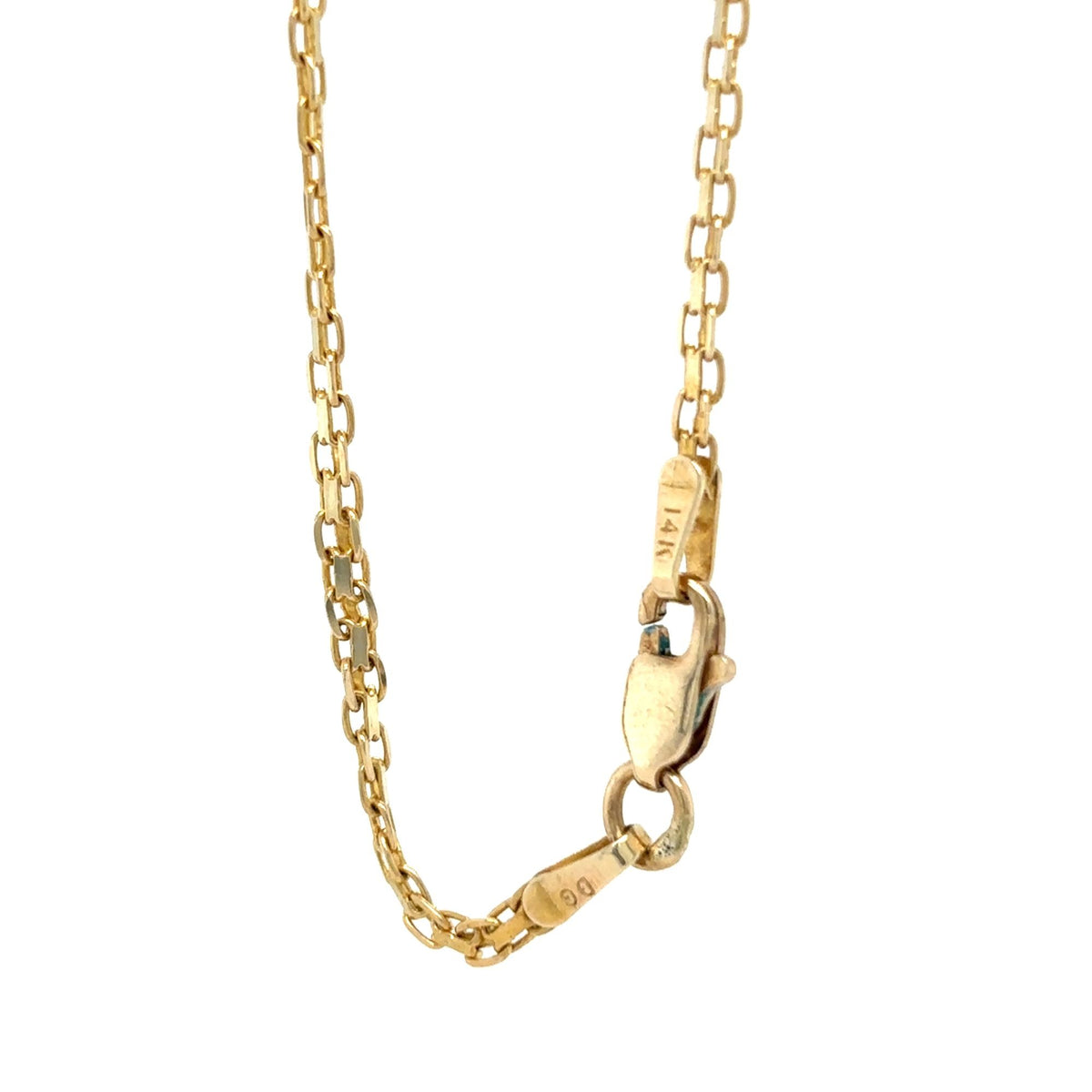 14K Gold Chain 20 Inch Necklace Lobster Clasp 4.2g
