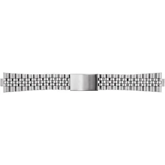 Mens Stainless Steel Multi-End Link Watch Band 18mm-22mm