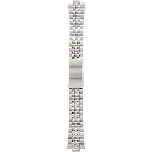 Mens Stainless Steel Multi-End Link Watch Band 18mm-22mm