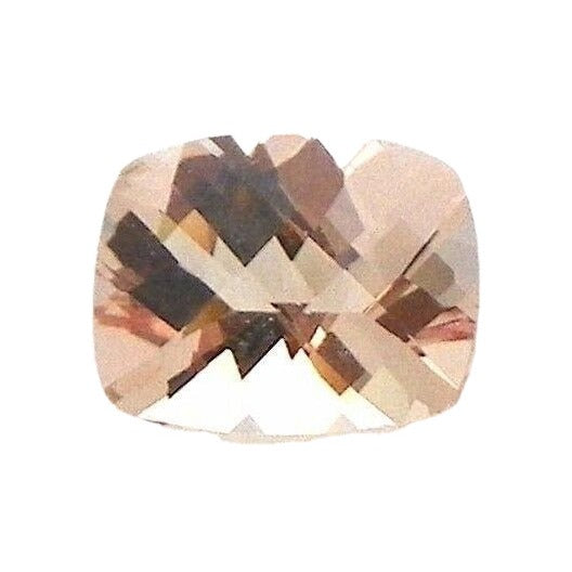 3.50ct MORGANITE 11mm X 9mm CUSHION CUT LOOSE GEMSTONE