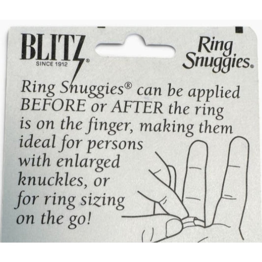 Ring Snuggies Ring Adjusters For Loose Rings Assorted Sizes By Blitz