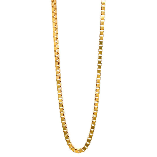 14k Yellow Gold 18 inch Box Chain 6.6g
