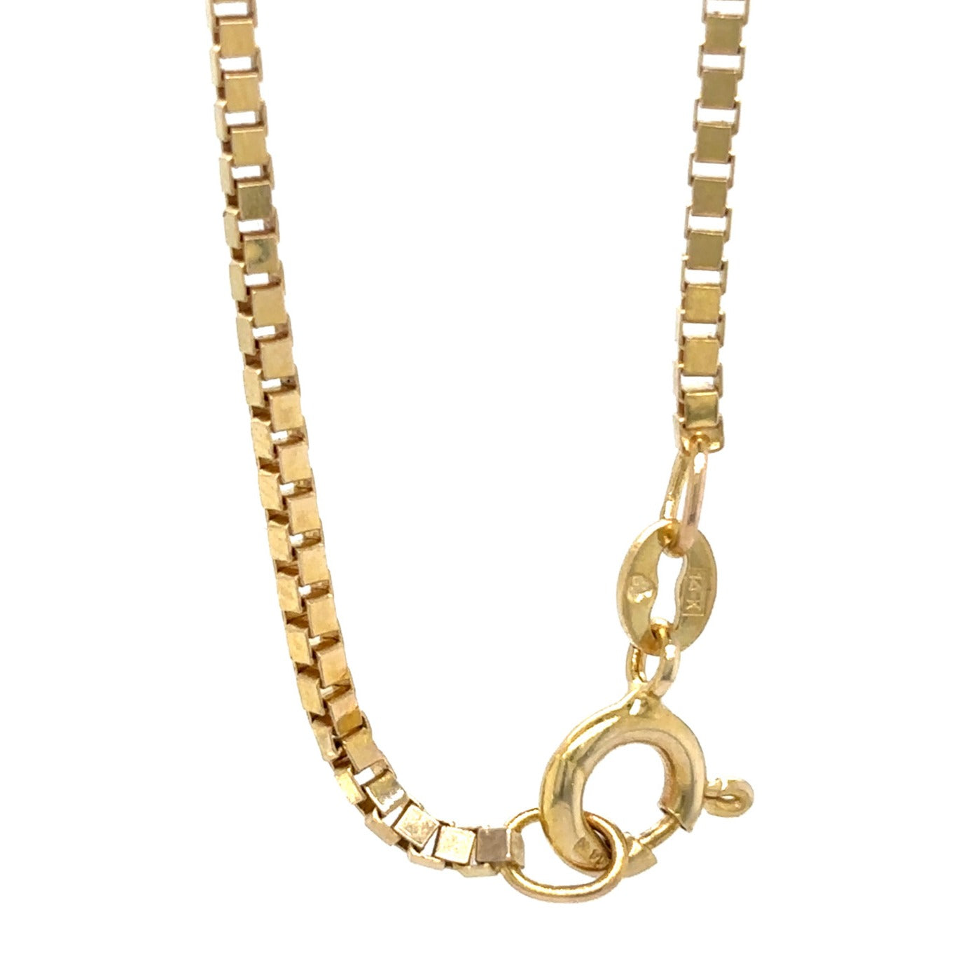 14k Yellow Gold 18 inch Box Chain 6.6g
