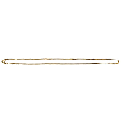 14k Yellow Gold 18 inch Box Chain 6.6g