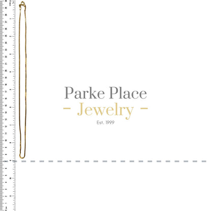 14k Yellow Gold 18 inch Box Chain 6.6g