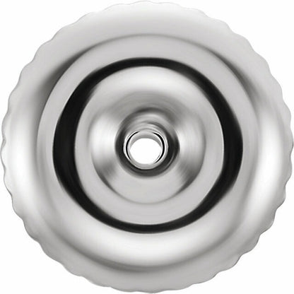 14K White Gold Threaded Earring Back with 6.3 mm Pad